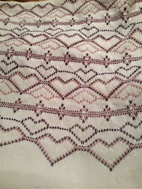 My First Swedish Embroidery Blanket Pattern Came From