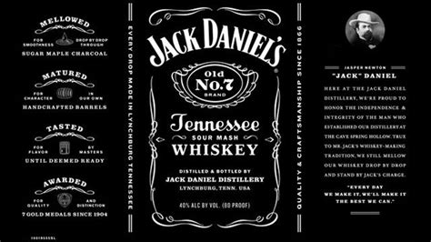 34 Jack Daniels Bottle Label Template Label Design Ideas 2020