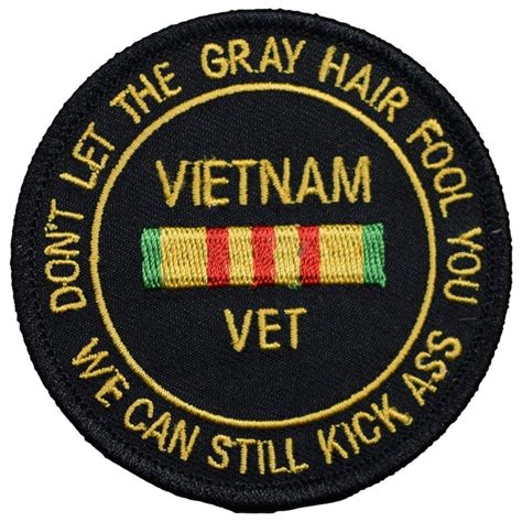 Vietnam Veteran Patch Usa United States Military Badge Etsy