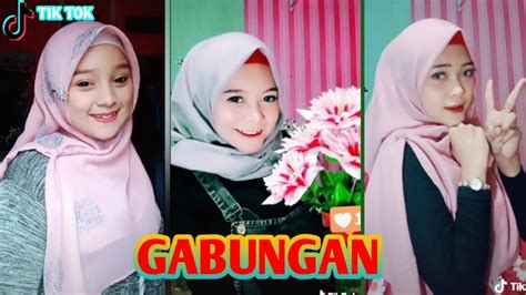 tik tok hijab gabungan tik tok indonesia youtube
