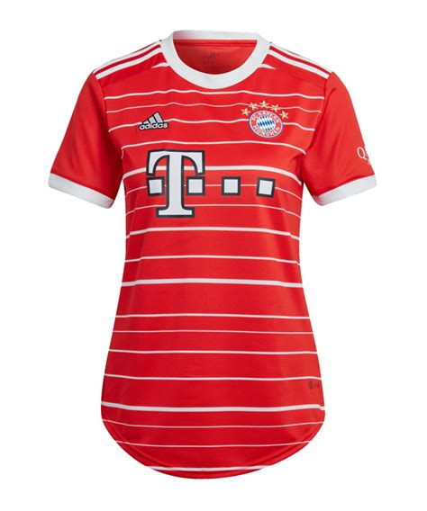 Adidas Fc Bayern München Shirt Home 20222023 Women Red