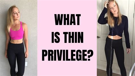 Thin Privilege What Thin People Need To Know Youtube