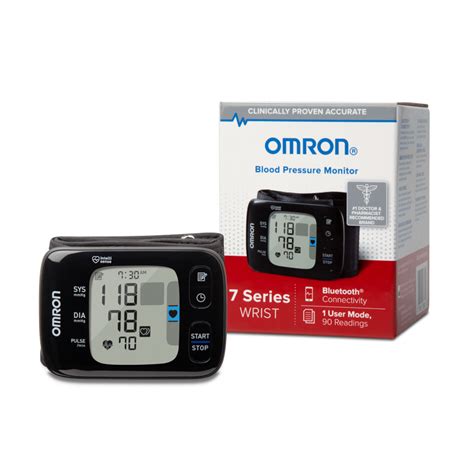 Wireless Wrist Blood Pressure Monitor Omron 7 Series Bpm