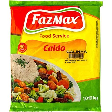 Caldo De Galinha Fazmax 1 01kg Compra Food Service