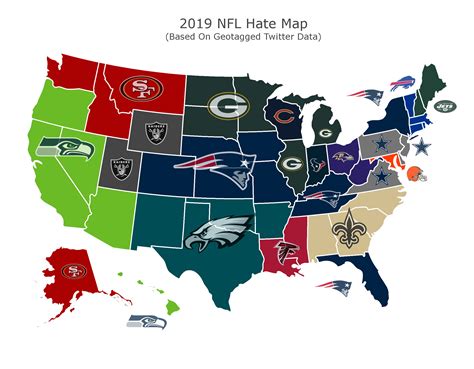 Twitter Map Shows Patriots Are Most Hated Nfl Team This Season