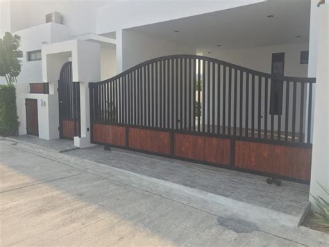 Automatic Gate Installation In Thailand Thai Home Design