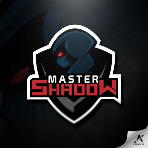 Master Shadow Mascot Logo Design Logo Design Design Shadow