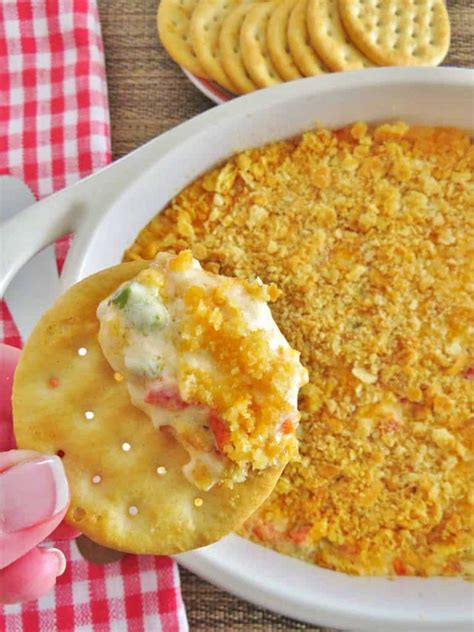 Warm Pimiento Cheese Dip The Country Cook