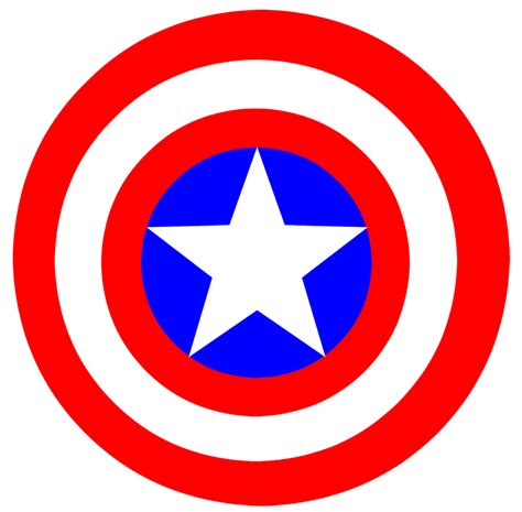 Captain America Logo Png Isolated Pic Png Mart