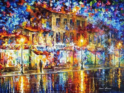 Colors Of Emotions Palette Knife Oil Painting On Canvas By Leonid