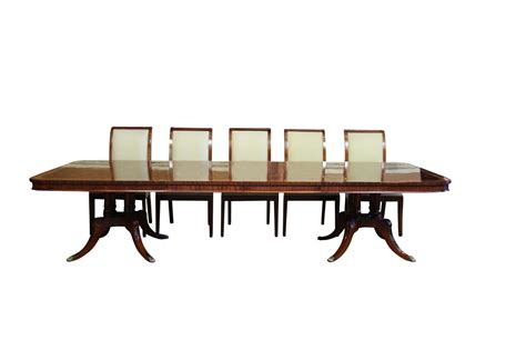 2.4m banquet table seats up to 10 people. Long Dining Table with Leaves Seats 10 to16 Persons