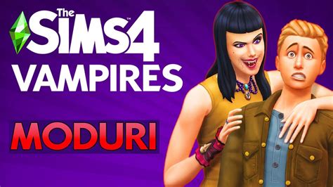 The Sims 4 Vampires Moduri Gratuite Care Imbunatatesc Jocul Youtube