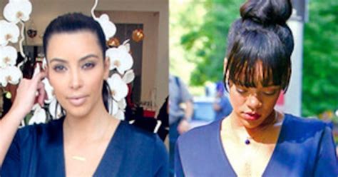 Fashion Face Off Kim Kardashian Vs Rihanna E News