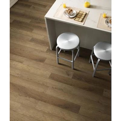 Vinyl and engineered tile flooring are durable, but they still needs to be cleaned. SMARTCORE 11-Piece 5-in x 48.03-in Tipton Oak Luxury Locking Vinyl Plank Flooring at Lowes.com ...