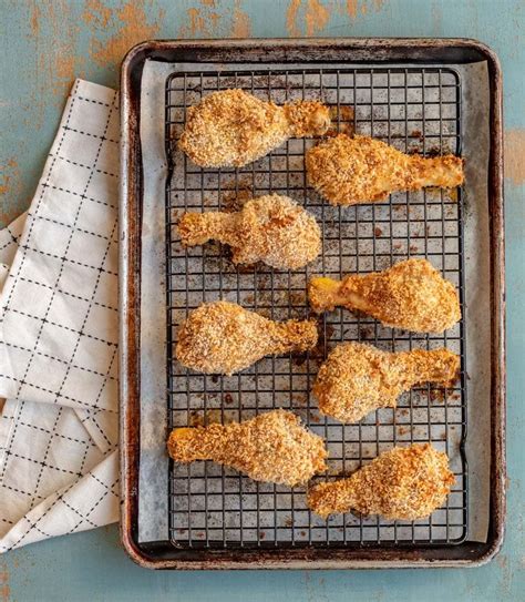 May also pan fry in 2 tablespoons of vegetable oil for about 15 minutes total, turning once. Crispy Panko-Crusted Baked Chicken Legs | Recipe | Baked chicken legs, Baked chicken recipes ...