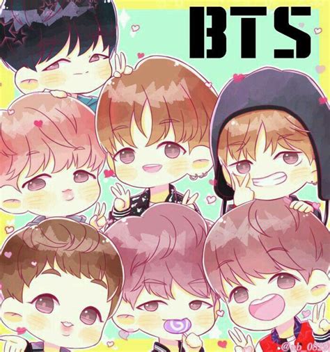 Pin By Yudira Duenas On Kawaii Bts Bts Fanart Bts Drawings Chibi