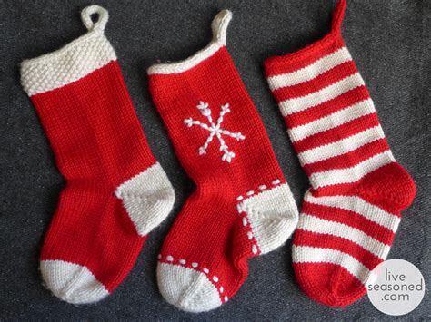 I prefer to knit these on 2.75 mm needles with pure cotton 4ply but the pattern will knit up with whatever you prefer. Weekend Project : Knit a Stocking (or three!)