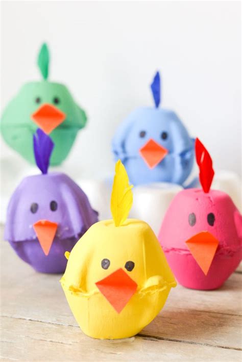 21 Totally Unique Ways To Use Extra Egg Cartons Easy Easter Crafts