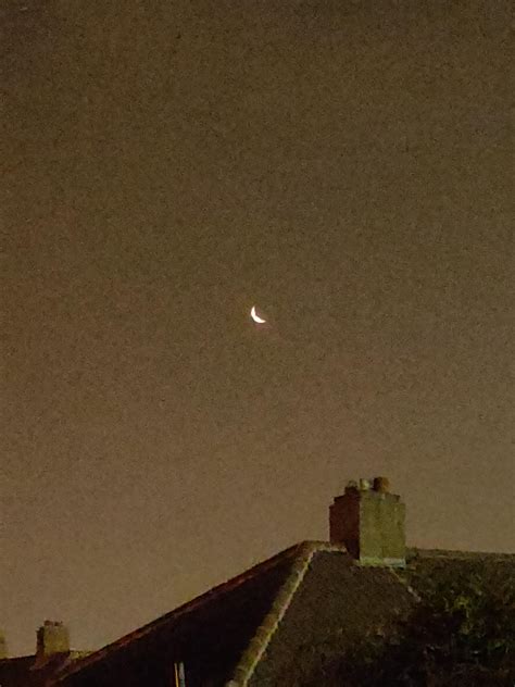 What is in the night sky ? Over the east if Dublin? Orange comes and