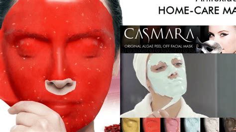Casmara Algae Peel Off Mask Product Review Youtube