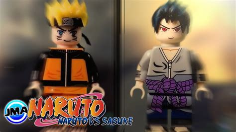Lego Naruto Vs Sasuke Final Battle Naruto Ultimate Ninja Stop Motion