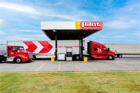 Pilot Announces Plans To Bring Self Driving Truck Services To Pilot And Flying J Truck Stops
