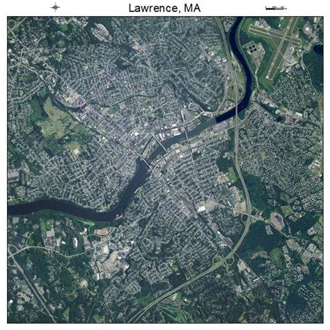 Aerial Photography Map Of Lawrence Ma Massachusetts