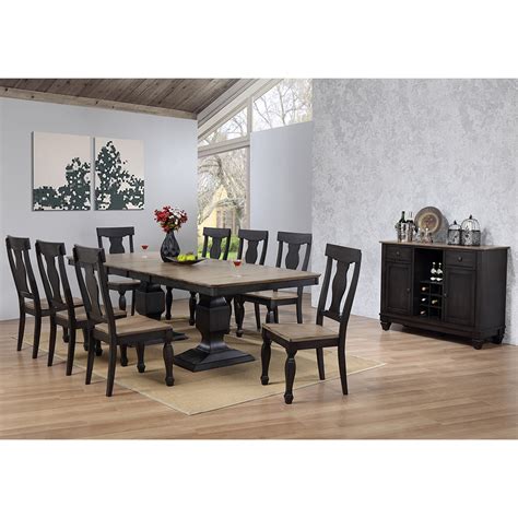 Allyton Dining Set Table And 8 Chairs 2kfurniture