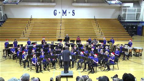 7th Grade Gms Winter Band Concert Youtube