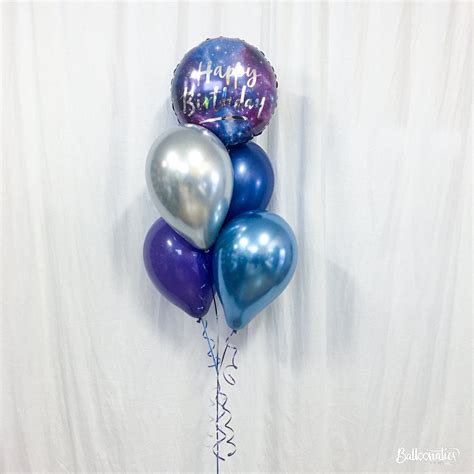 Super Galaxy Birthday Balloon Package Vancouver Balloons
