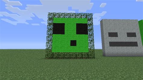 Mob Face Pixel Arts Minecraft Project