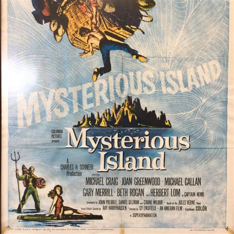 1961 Mysterious Island Original Poster