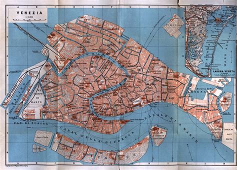 Mappe Utili E Storiche Di Venezia
