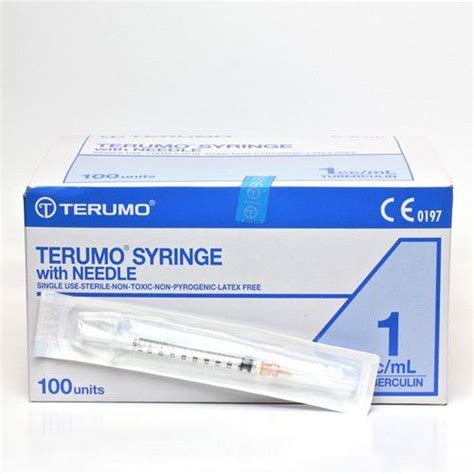 Spuit 1cc Tuberkulin Terumo Terumo Syringe 1cc Tuberculin Spuit 1ml
