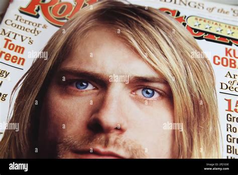 Viersen Germany March 9 2023 Closeup Of Rolling Stone Magazin