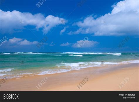 Peaceful Beach Scene Image And Photo Free Trial Bigstock