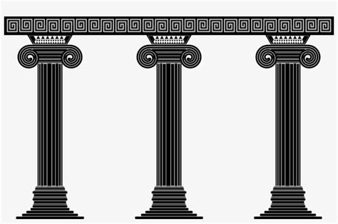 Columns Temple Architecture Greek Pillars Clip Art 960x591 Png