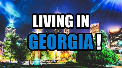 Top 5 Best Places To Live In Georgia Youtube