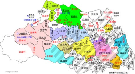Cö shu nie / コシュニエ. 埼玉県の本当の都市圏ランキングと明快マップ・詳細データ