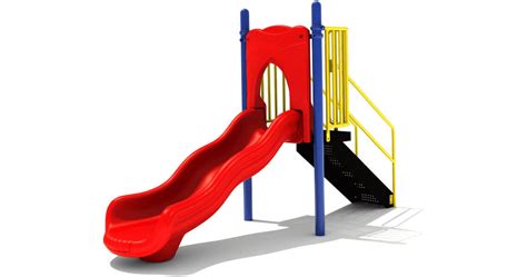 Freestanding Single Slide Pet And Playground