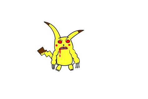 Demon Pikachu ← An Anime Speedpaint Drawing By Failedartist Queeky