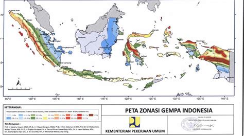 Mengenal Peta Zonasi Gempa Bumi Indonesia Citizen6 Liputan6 Com