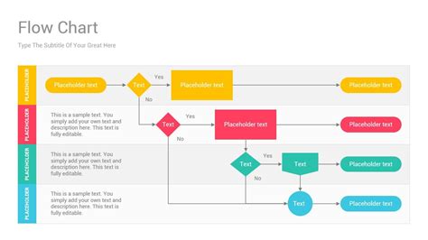 Flow Chart Powerpoint Template Diagrams Flow Chart Template Flow