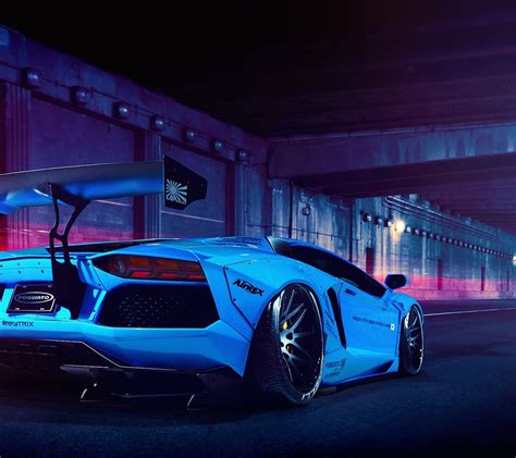 106 Fondos De Pantalla Espectaculares Blue Lamborghini