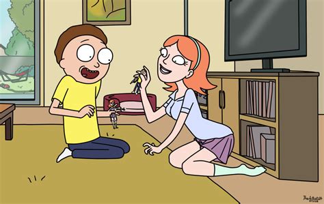 Playdate By The Artist 64 Rick And Morty Characters Jessica Rick And Morty Rick And Morty
