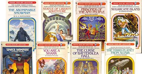 all 185 choose your own adventure books ranked from most to least awesome sounding