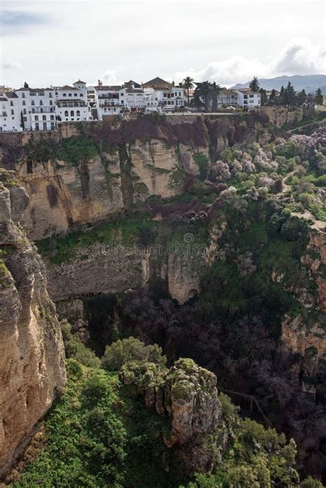 City Of Ronda In The Spanish Province Of Malaga In Andalusia Stock