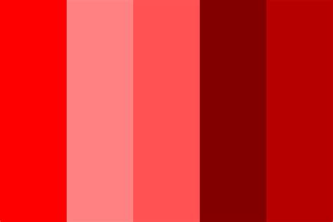 Dark And Light Red Color Palette