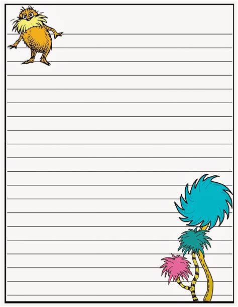 Printable writing paper to learn and practice handwriting suitable for preschool, kindergarten and early elementary. Writing Paper Printable for Children | Activity Shelter