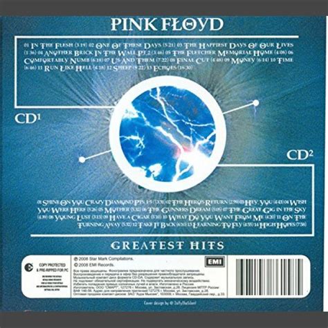 Pink Floyd Greatest Hits 2cd Set In Digipak